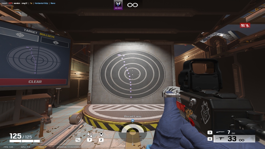 Recoil Control OFF