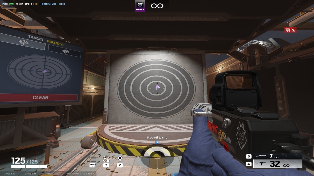Recoil Control ON